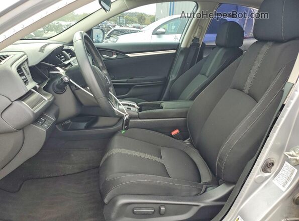 19XFC1F33LE203548 2020 HONDA CIVIC Silver Front interior view