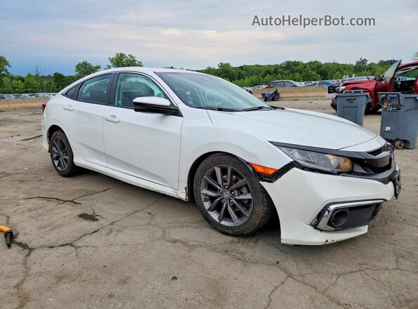 19XFC1F33LE207275 2020 HONDA CIVIC White Delantero derecho