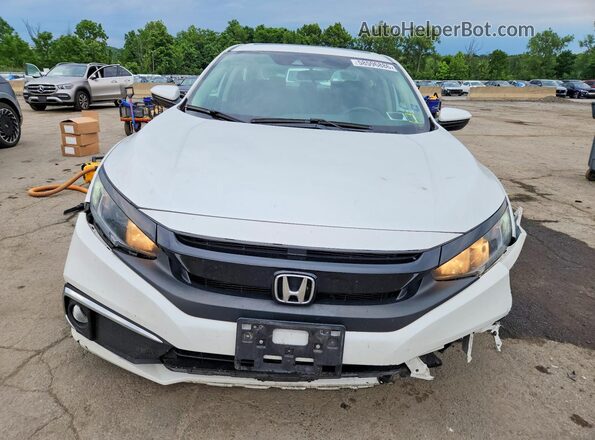 19XFC1F33LE207275 2020 HONDA CIVIC White Vista frontal