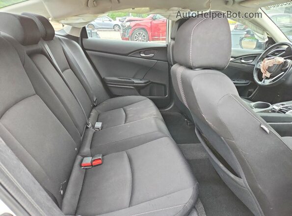 19XFC1F33LE207275 2020 HONDA CIVIC White Vista de los asientos traseros