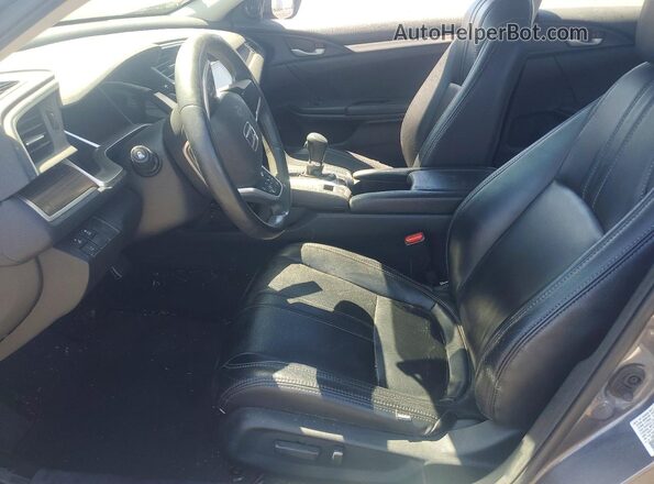19XFC1F33LE207454 2020 HONDA CIVIC Серый Вид салона спереди