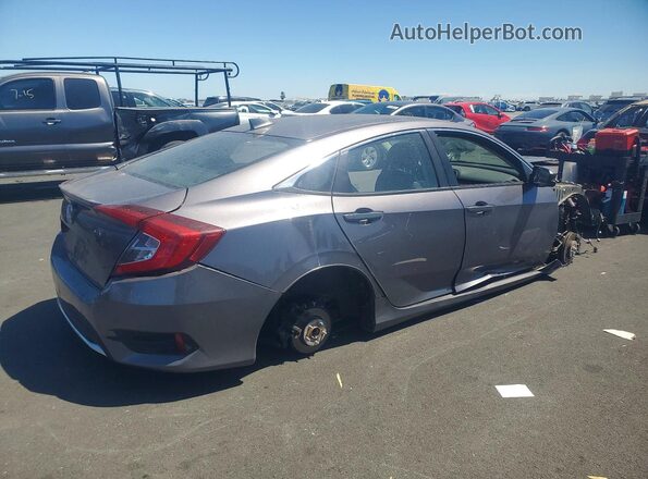 19XFC1F33LE207454 2020 HONDA CIVIC Серый Задняя правая четверть