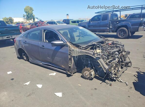 19XFC1F33LE207454 2020 HONDA CIVIC Серый Передняя правая четверть