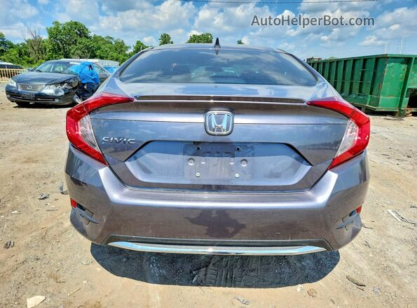 19XFC1F33LE220947 2020 HONDA CIVIC Gray უკანა ხედი