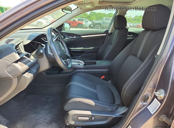 19XFC1F33LE220947 2020 HONDA CIVIC Gray წინა სალონის ხედი