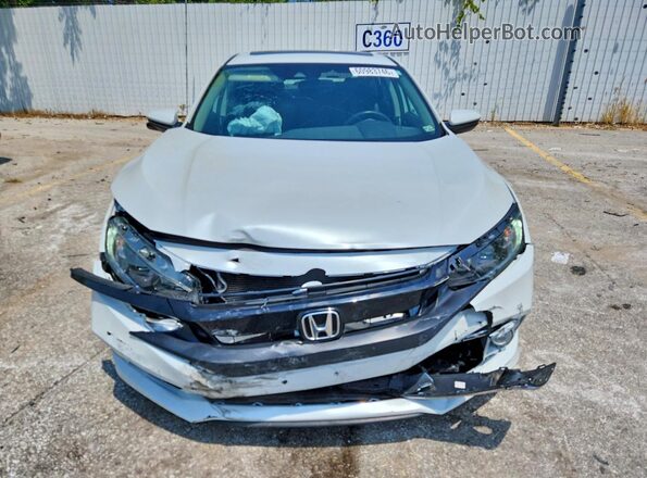 19XFC1F33ME012374 2021 HONDA CIVIC White წინა ხედი
