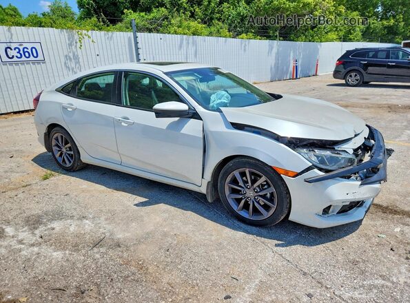 19XFC1F33ME012374 2021 HONDA CIVIC White წინა მარჯვენა