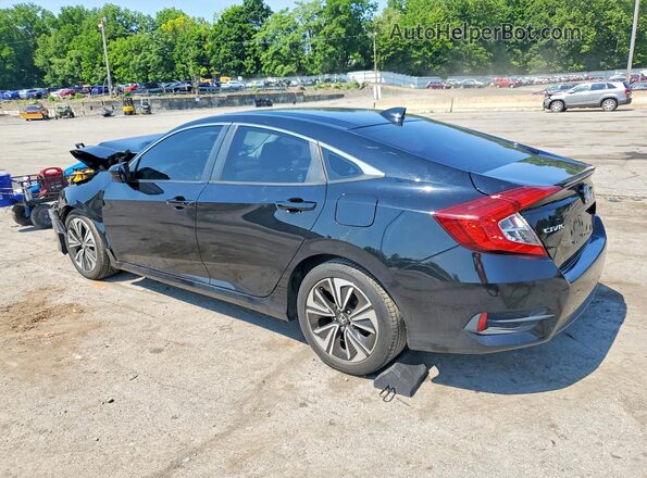 19XFC1F34GE208182 2016 HONDA CIVIC Black Հետևի ձախ