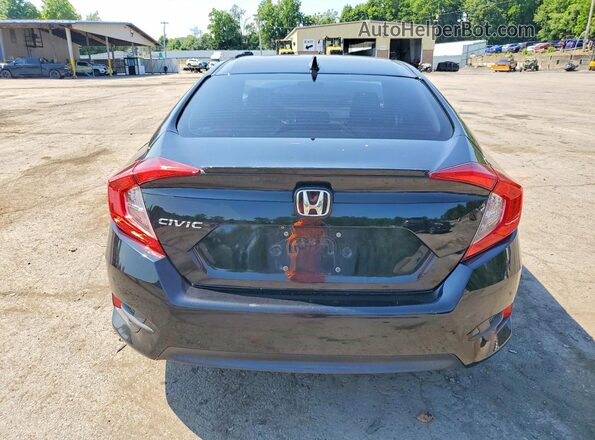 19XFC1F34GE208182 2016 HONDA CIVIC Black Հետևի տեսք