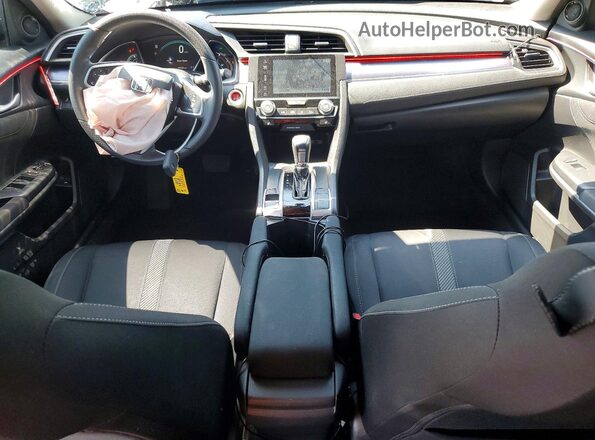 19XFC1F34GE208182 2016 HONDA CIVIC Black Առջևի վահանակի տեսք