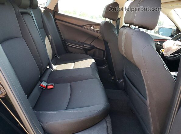 19XFC1F34GE208182 2016 HONDA CIVIC Black Հետևի նստատեղերի տեսք
