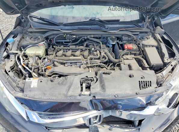 19XFC1F34GE219599 2016 HONDA CIVIC Black Вид задньої частини салону