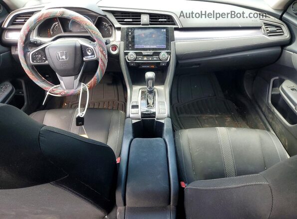 19XFC1F34GE219599 2016 HONDA CIVIC Black Вид панелі приладів
