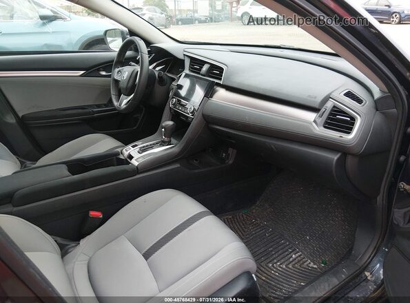 19XFC1F34HE000241 2017 HONDA CIVIC Blue Вид салону спереду