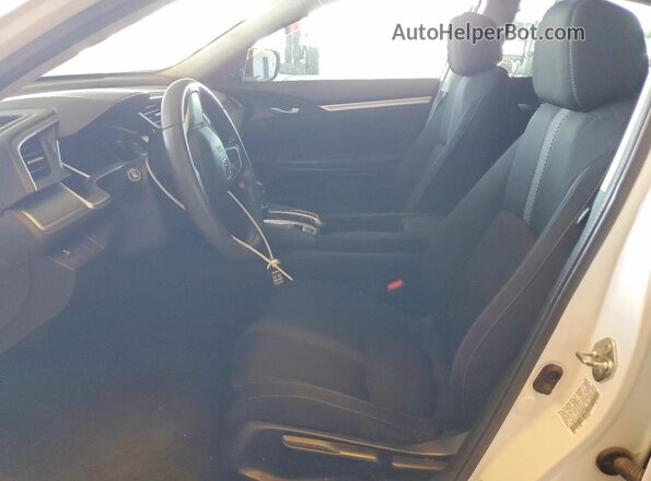 19XFC1F34HE209589 2017 HONDA CIVIC White Widok wnętrza z przodu