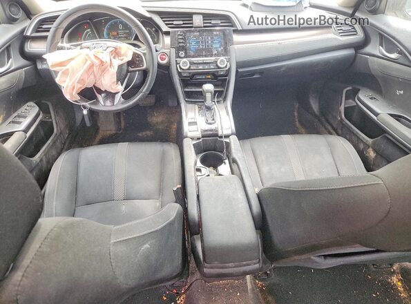 19XFC1F34KE013093 2019 HONDA CIVIC White Widok deski rozdzielczej