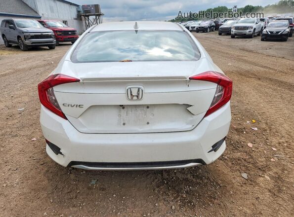 19XFC1F34KE013093 2019 HONDA CIVIC White Widok z tyłu