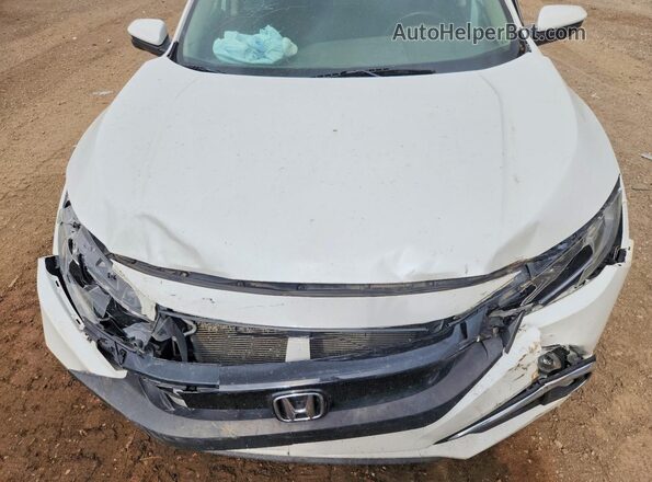 19XFC1F34KE013093 2019 HONDA CIVIC White Widok wnętrza z tyłu