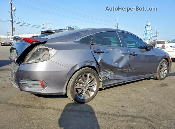 19XFC1F34KE214220 2019 HONDA CIVIC Серый Задняя правая четверть