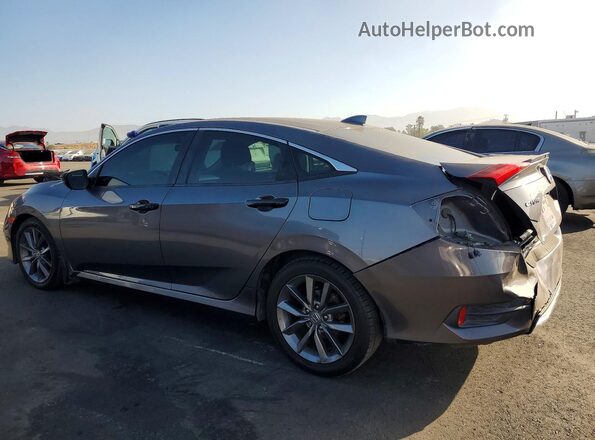 19XFC1F34KE214220 2019 HONDA CIVIC Серый Задняя левая четверть