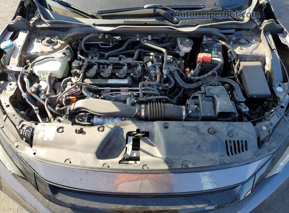 19XFC1F34KE214220 2019 HONDA CIVIC Серый Вид задней части салона