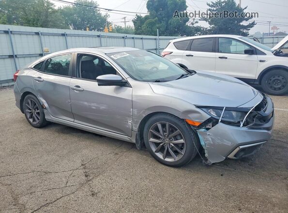 19XFC1F34LE016142 2020 HONDA CIVIC Silver Delantero derecho