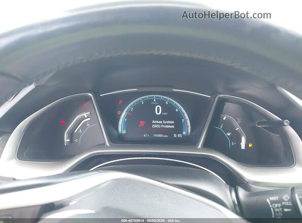 19XFC1F34LE203977 2020 HONDA CIVIC Gray Հետևի նստատեղերի տեսք