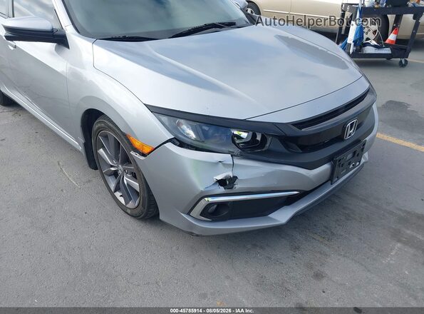 19XFC1F34LE203977 2020 HONDA CIVIC Gray Սարքավորումների վահանակի տեսք
