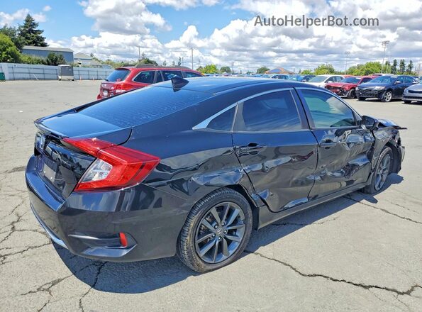 19XFC1F34LE217703 2020 HONDA CIVIC Black Задня права чверть