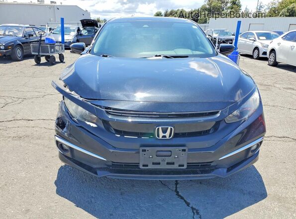 19XFC1F34LE217703 2020 HONDA CIVIC Black Вид спереду