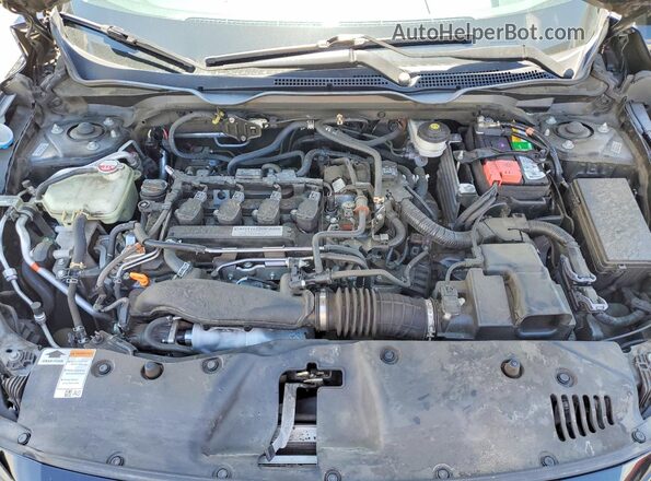 19XFC1F34LE217703 2020 HONDA CIVIC Black Вид задньої частини салону