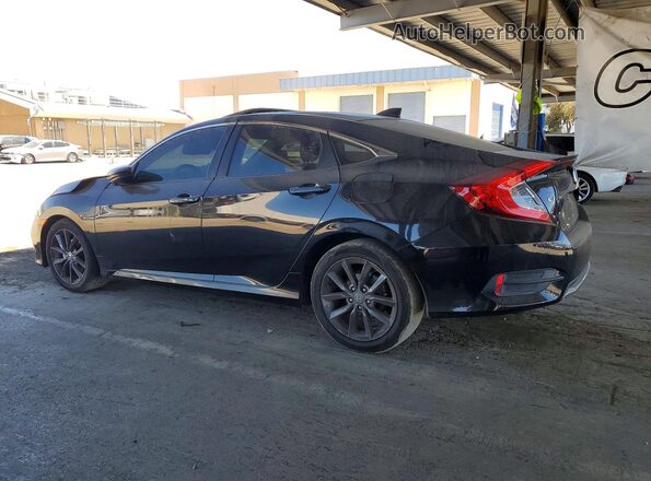 19XFC1F34LE221346 2020 HONDA CIVIC Black უკანა მარცხენა