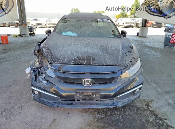 19XFC1F34LE221346 2020 HONDA CIVIC Black წინა ხედი