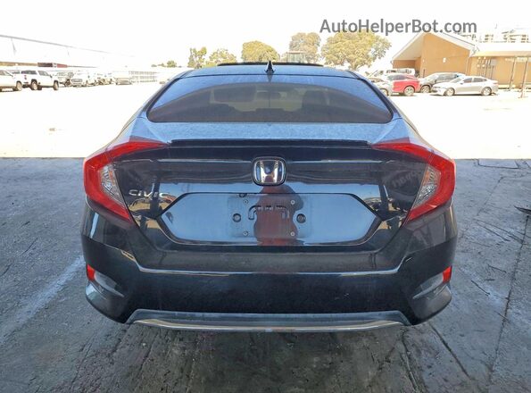 19XFC1F34LE221346 2020 HONDA CIVIC Black უკანა ხედი