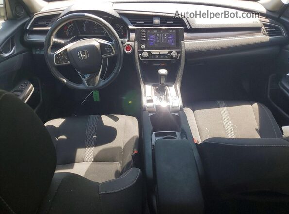 19XFC1F34ME012397 2021 HONDA CIVIC White Вид панелі приладів
