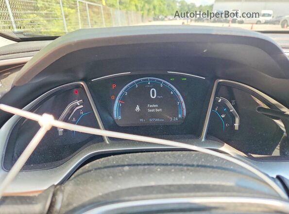 19XFC1F34ME207805 2021 HONDA CIVIC Black Սարքավորումների վահանակի տեսք
