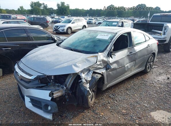 19XFC1F35GE000263 2016 HONDA CIVIC Silver Przód lewy
