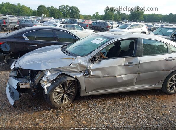 19XFC1F35GE000263 2016 HONDA CIVIC Silver Widok z przodu