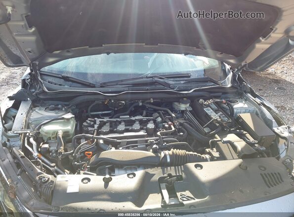 19XFC1F35GE000263 2016 HONDA CIVIC Silver Widok z tyłu