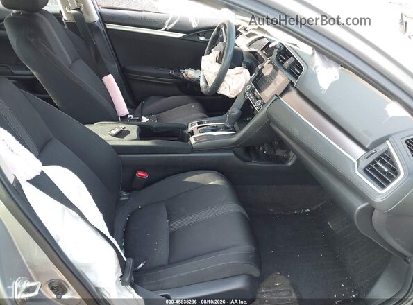 19XFC1F35GE000263 2016 HONDA CIVIC Silver Widok wnętrza z przodu