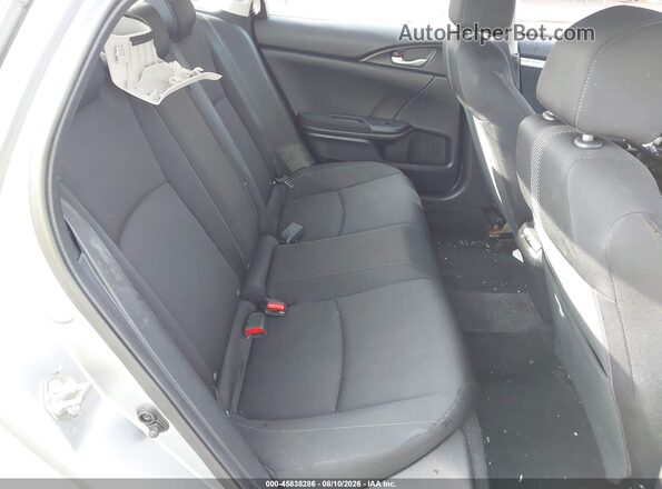 19XFC1F35GE000263 2016 HONDA CIVIC Silver Widok naklejki z numerem VIN