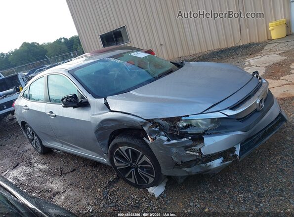 19XFC1F35GE000263 2016 HONDA CIVIC Silver Widok wnętrza z tyłu