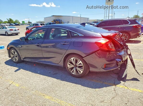19XFC1F35GE020660 2016 HONDA CIVIC Charcoal Հետևի ձախ