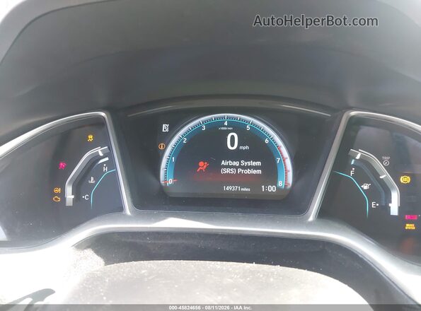 19XFC1F35GE029438 2016 HONDA CIVIC Black Widok tylnych siedzeń