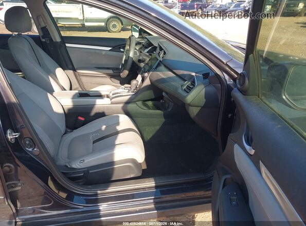 19XFC1F35GE029438 2016 HONDA CIVIC Black Widok wnętrza z przodu