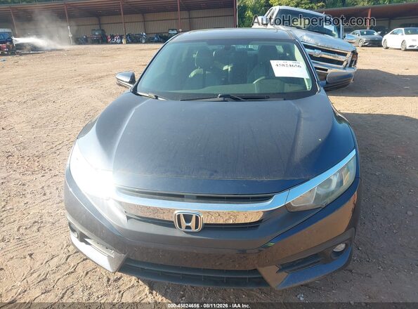 19XFC1F35GE029438 2016 HONDA CIVIC Black Widok zestawu wskaźników