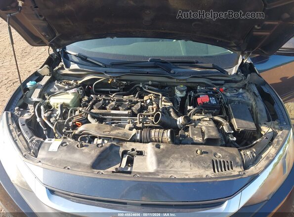19XFC1F35GE029438 2016 HONDA CIVIC Black Widok z tyłu