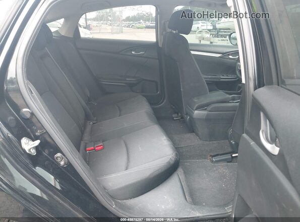 19XFC1F35GE037409 2016 HONDA CIVIC Black Widok naklejki z numerem VIN