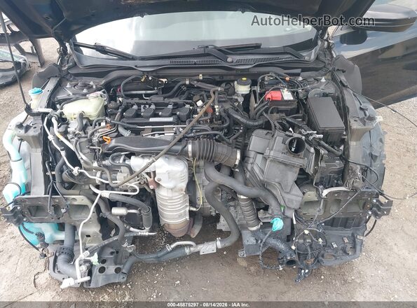 19XFC1F35GE037409 2016 HONDA CIVIC Black Widok z tyłu