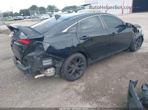 19XFC1F35GE037409 2016 HONDA CIVIC Black Tył prawy